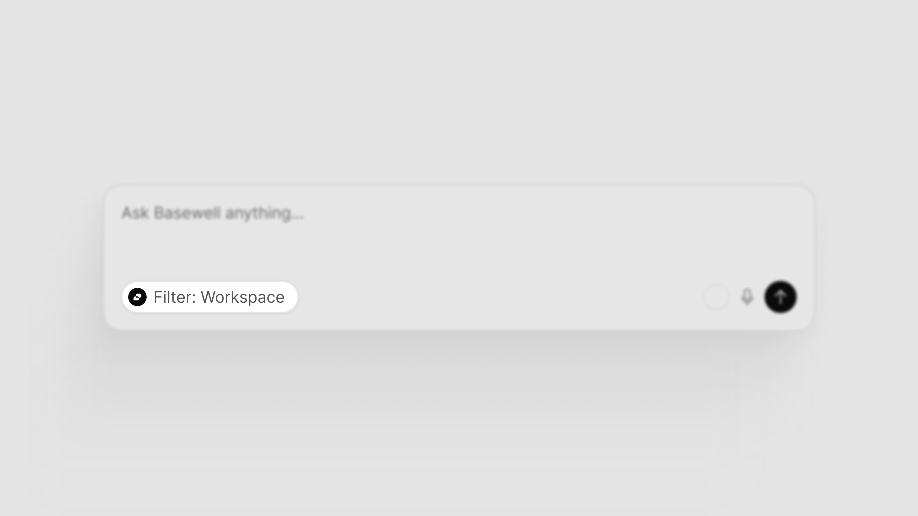 A screenshot of Basewell's filter button.